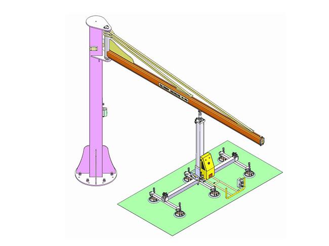 激光上料吸盘吊
